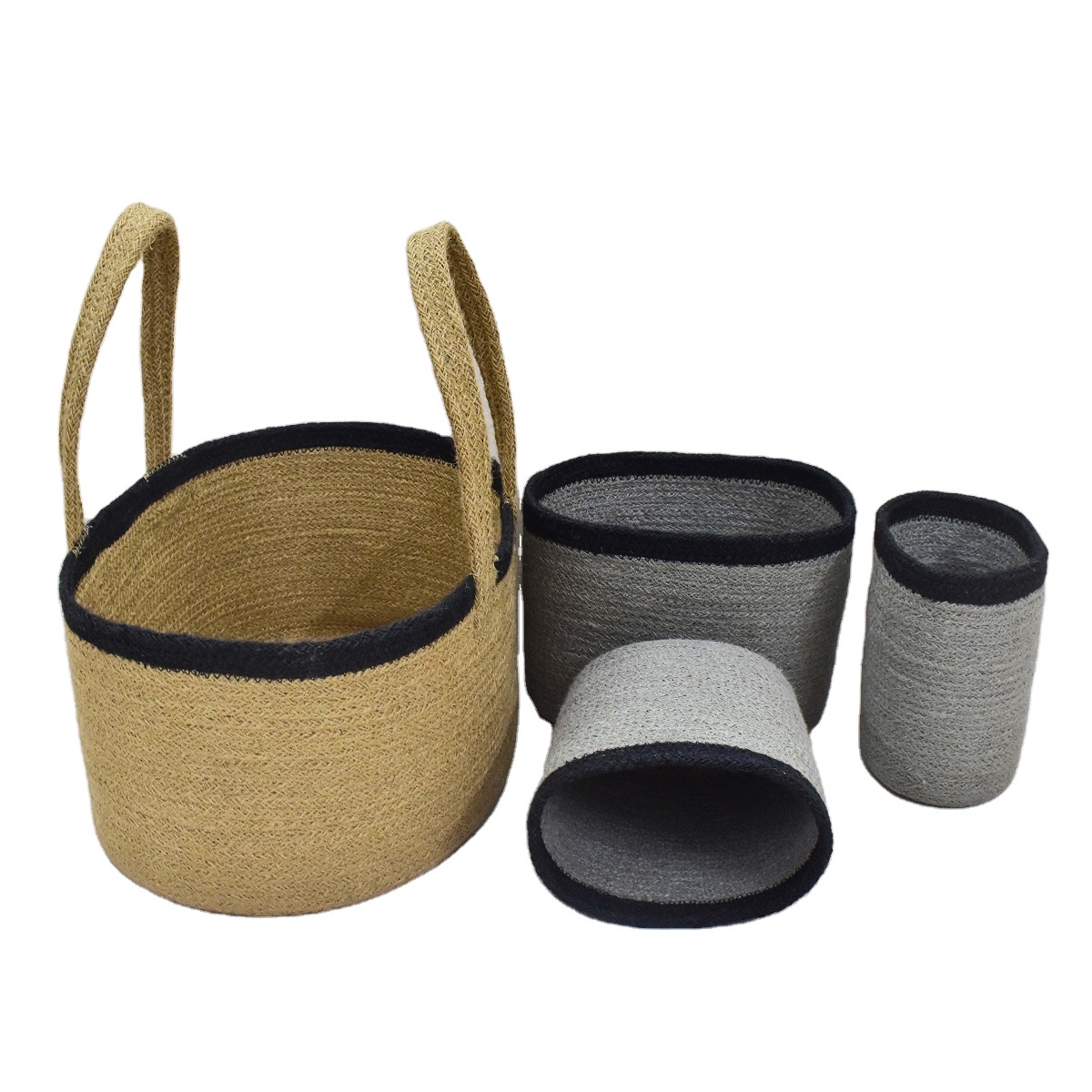Eco Friendly Jute Laundry Basket For Storage Or Home Decor Storage And Organization Wholesale With Best Factory Price From BD