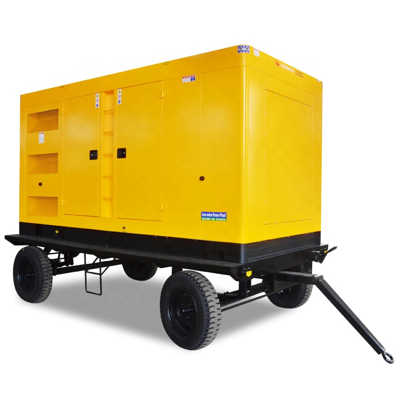 Для Канады использования 600V 100 кВт 150 кВт 200kw 250kw 300kw прицеп монтируется генераторы с EPA Volvo дизельный двигатель генератор 100kw