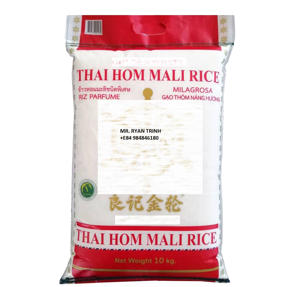 HOM MALI THAI длиннозерный ароматный рис подходит для розничной торговли в супермаркетах и дистрибьюторов ресторанов