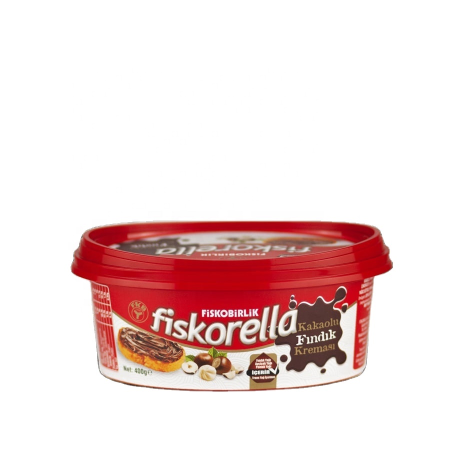 Шоколадный крем FISKORELLA с какао и Лесным Орехом, 400 г, высококачественный шоколад с Лесным Орехом и молочным молоком, Лучшая цена из Турции