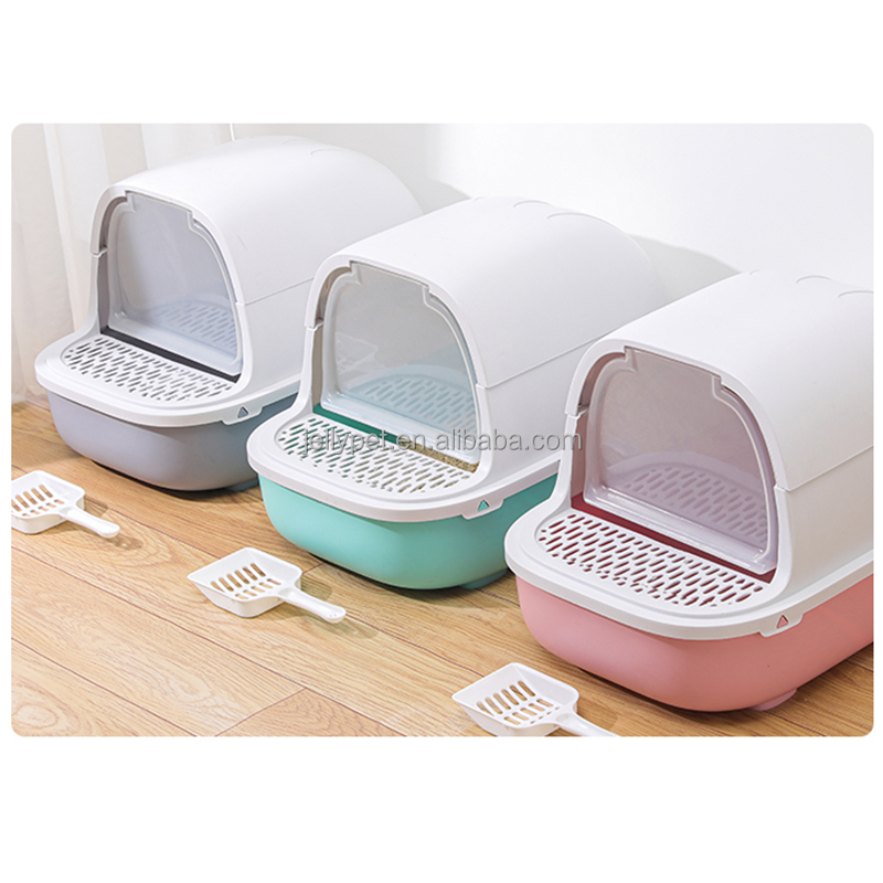 Large Space Cat Litter Box Tray Pet Toilet Claw Care Cat Toilet