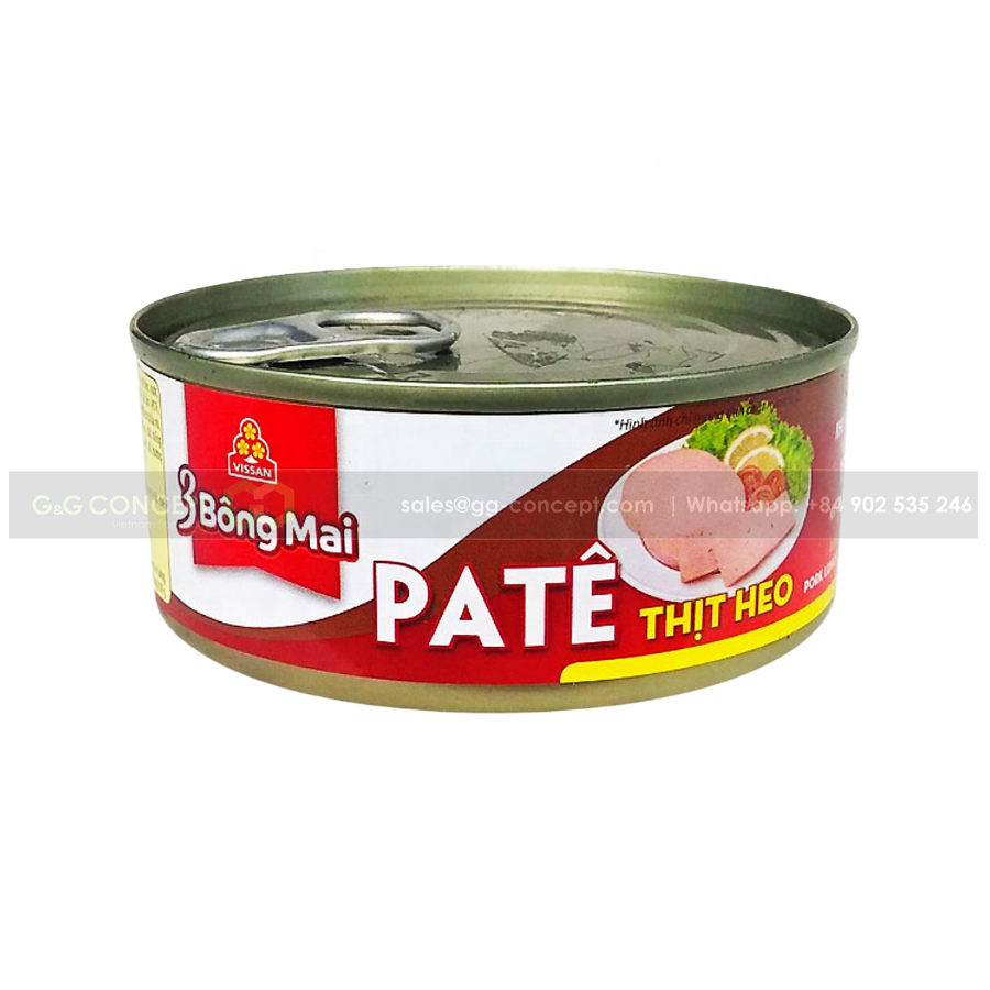 Vissan 3 Bong Mai свиная паста 150 г вкусный аромат удобно для быстрого приготовления пищи, может использоваться много раз, когда хранится правильно