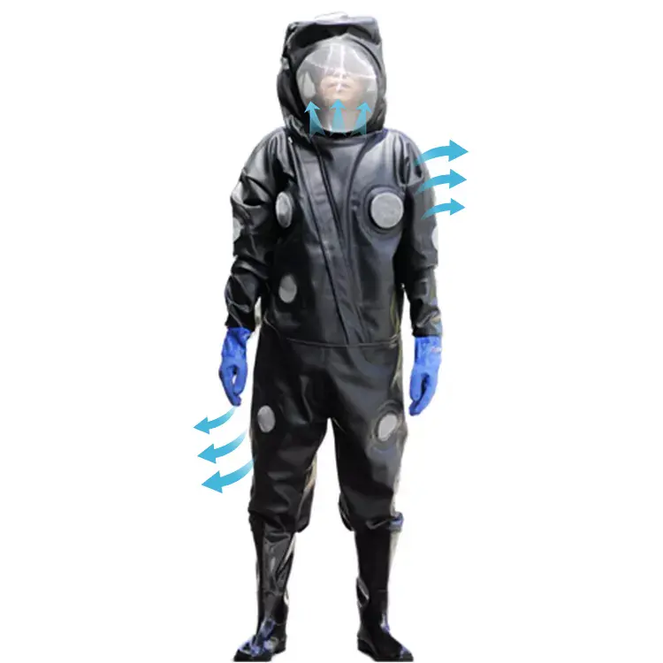 XL PVC Ventilated Beekeeping Safety Clothing Protective Bee Suit Honey Hornet Bumble Dress Sting Proof Mesh Fan Jacket Style PE