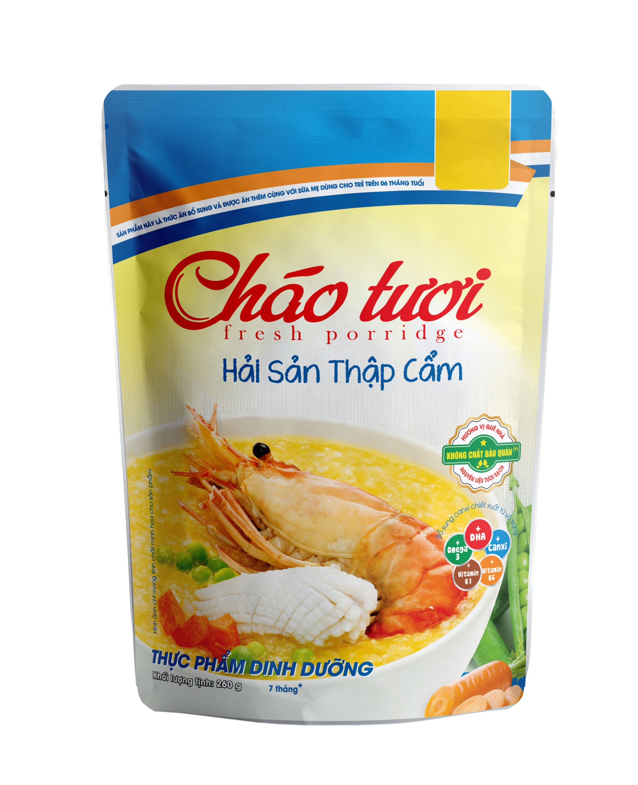 Приготовление морепродуктов, рисовой каши, мгновенный рис из вьетнамской еды 260 г, вкусное свежесть, удобство