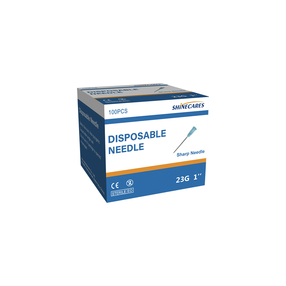 23G CE & ISO Certified Medical-Grade Disposable Injection Syringe with Needle Accessory for Injection & Infusion