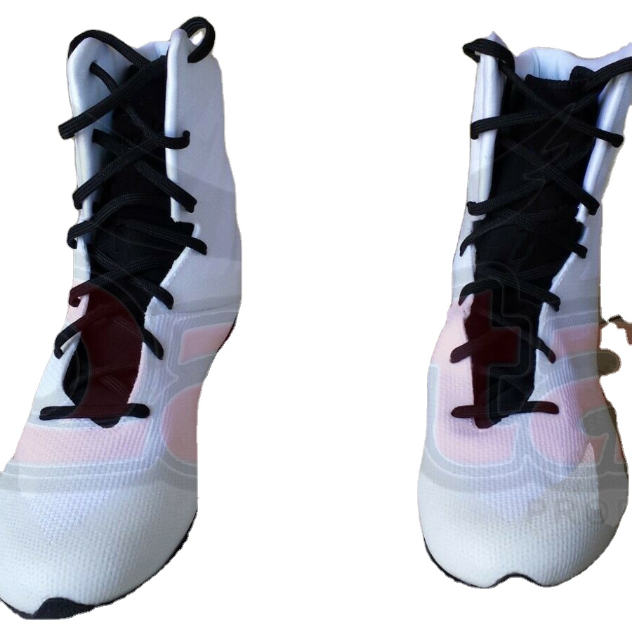 Wholesale Custom Make Your Own Fashion Professional Leather Boxing Shoes for Men