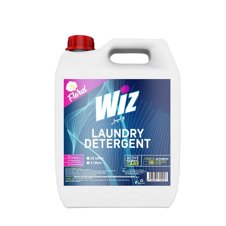 Customized Fragrance Bulk Supply UAE Made Laundry Detergent Liquid in 5 Liter Pack at Best Market Price