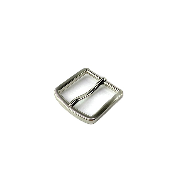 Small light 25mm pin buckle nickel brush for dress buckle