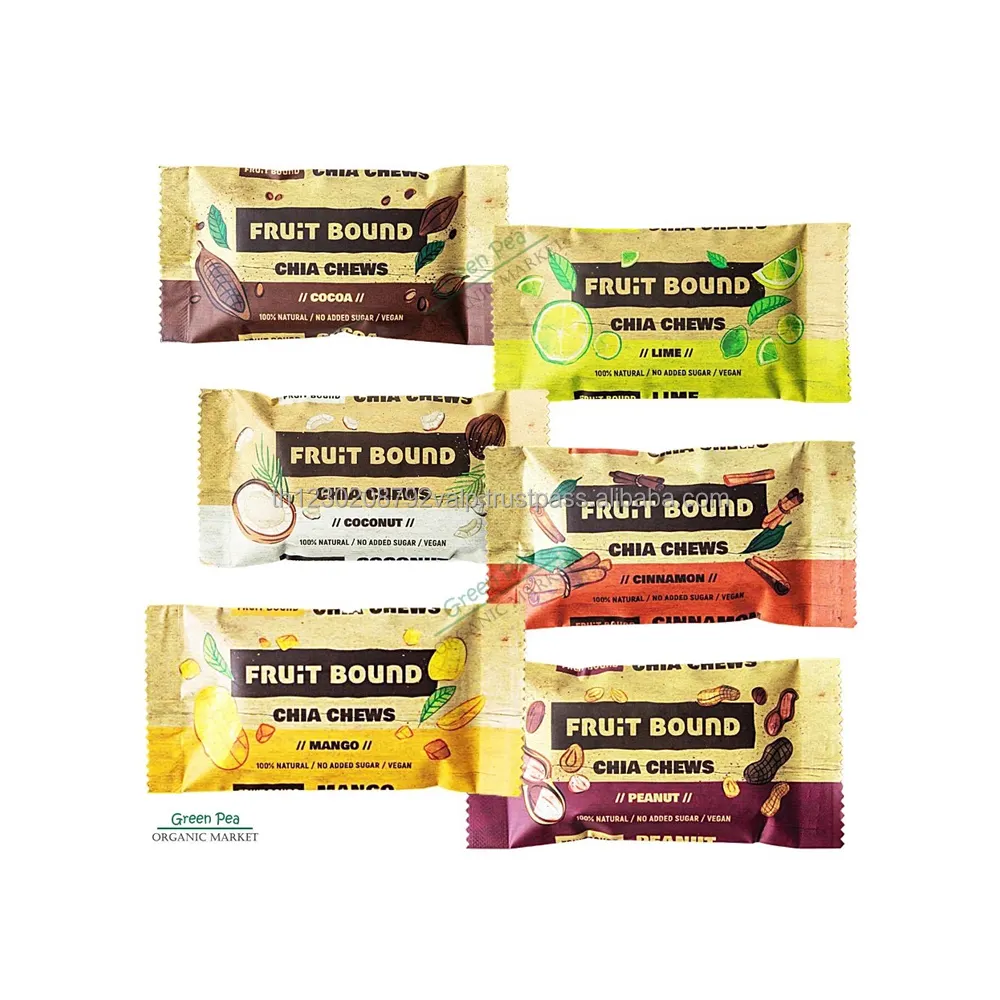Fruit Bound protein bar sugar-free 40 grams for health-conscious people, 6 flavors