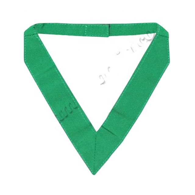 Plain Ribbon Allied Masonic Degree Past Masters Collarette