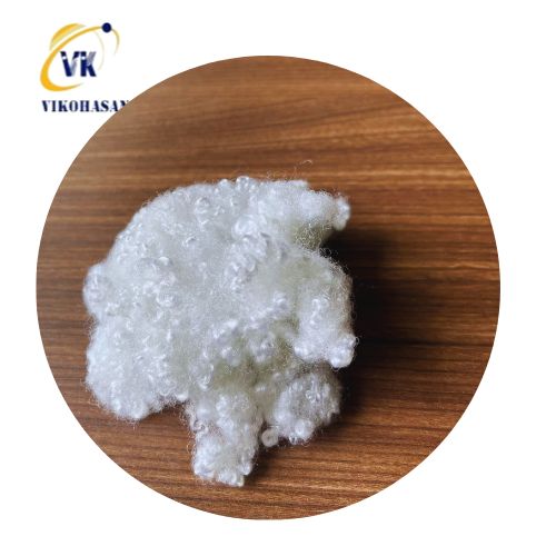 High quality 3D/7D/15D*64mm HCS A Grade Polyester Recycled Fiber for Home Textile Cushion Pillow Soft Toys filling