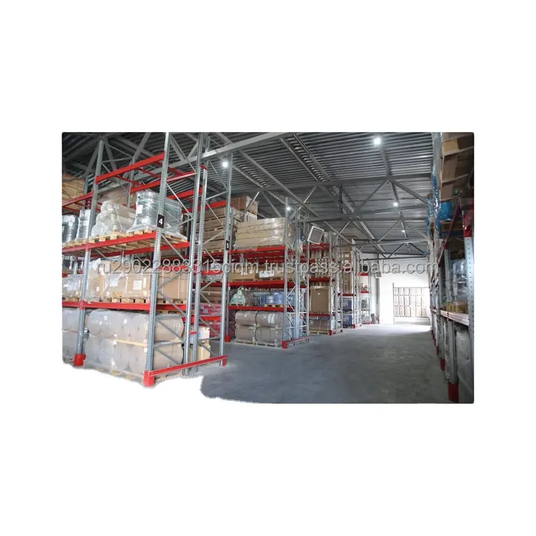 Class B+ warehouses with racks loading and unloading equipment  stackers from 1 ton to 5 tons with a carrying capacity 
