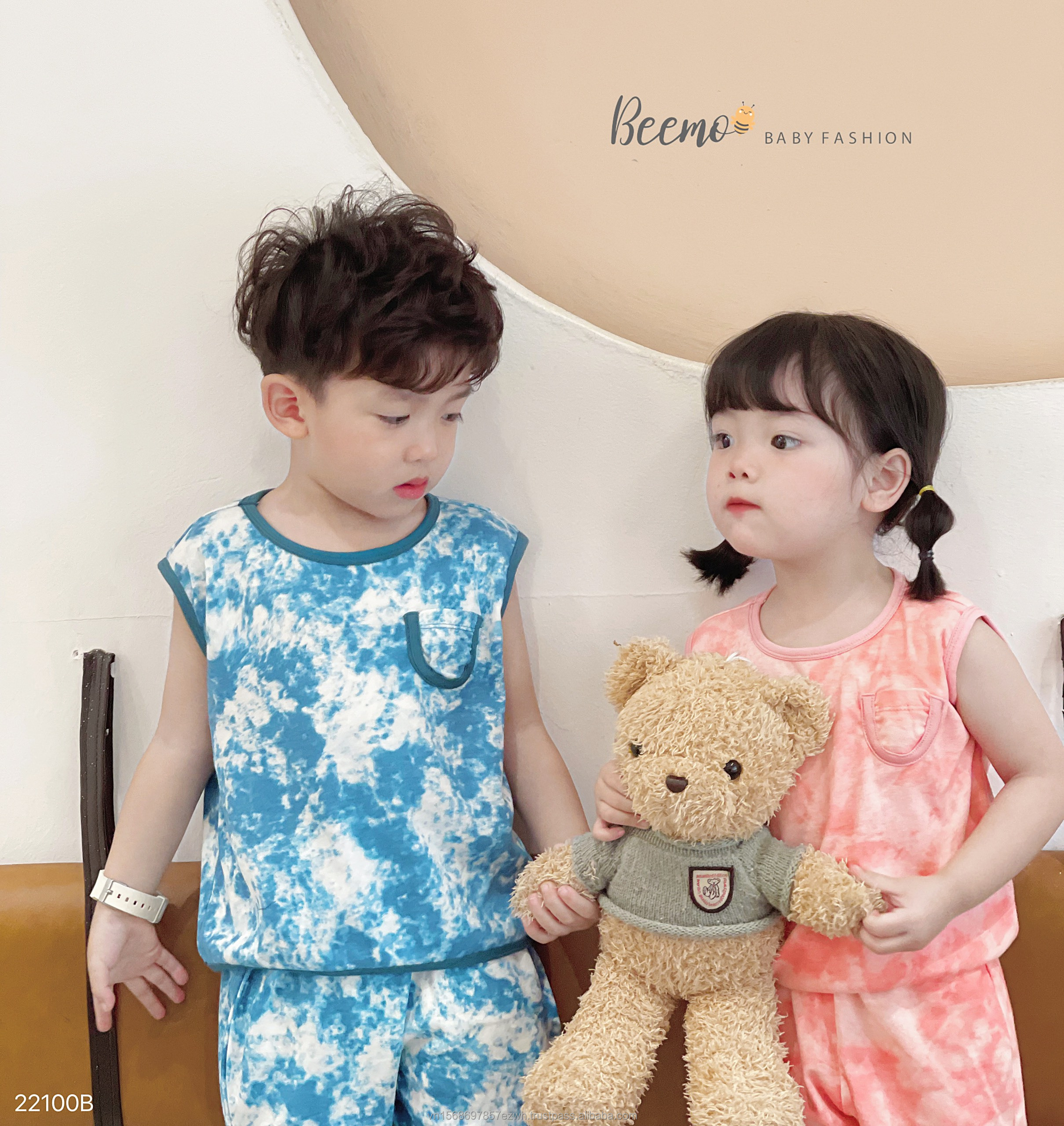 Hot Selling Baby Daily Casual Clothing Set 1 to 7 Years Old Cotton Short Sleeve Unisex Toddler Clothing for Boy and Girl