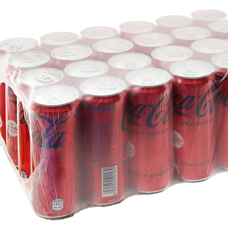 CocaCola zero банка безалкогольного напитка 320 мл x 24