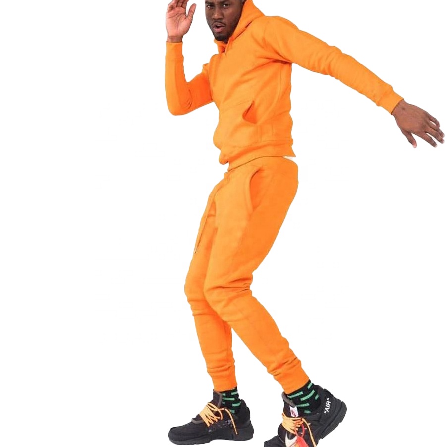 Pakistan Sialkot factory Tracksuit OEM Custom embroidery logo cotton fleece tracksuit