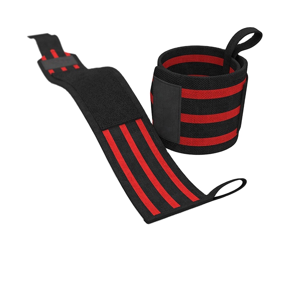 Gym Custom Logo Powerlifting Heavy Quality Wrist Wraps 2021