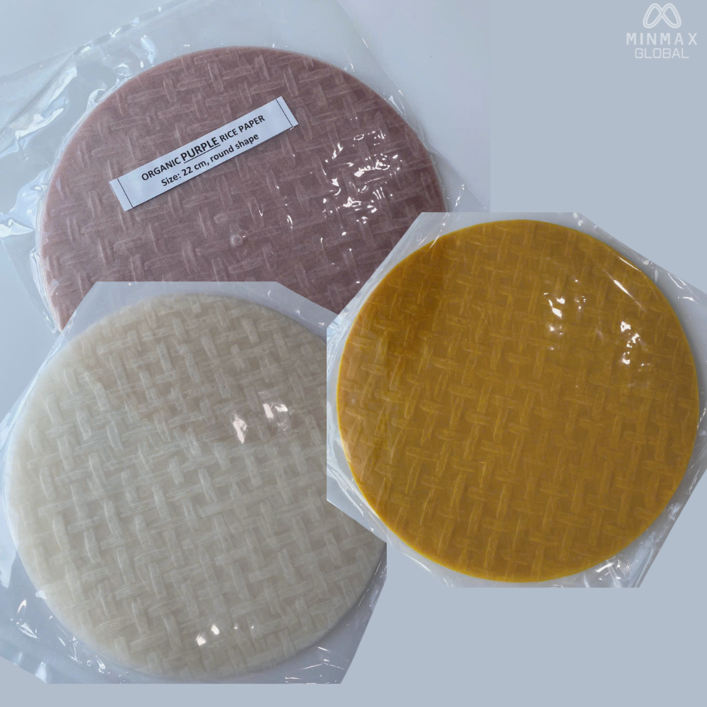 Vietnam Manufactured Organic Rice Paper Roll Best Selling Low MOQ Excellent Noodles International Standard Factory Price Good