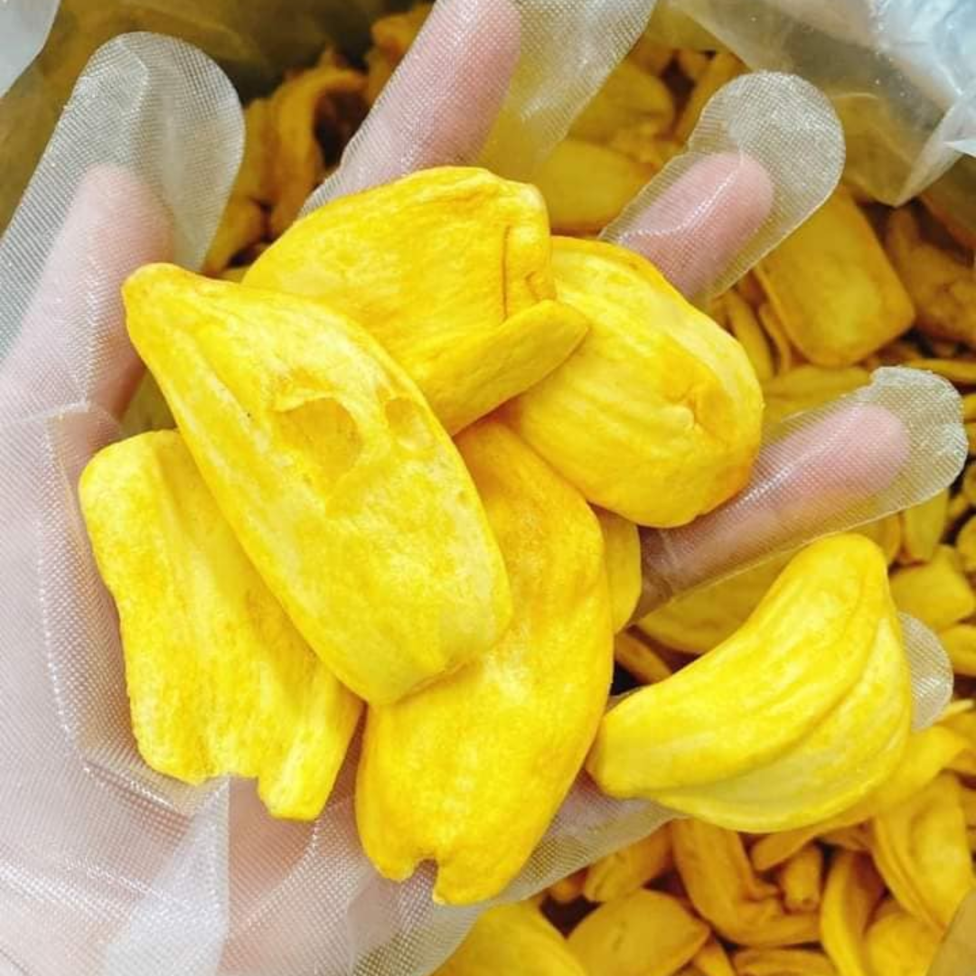 High Quality Organic Dried Jackfruit Chips Premium Dried Fruit Product from Vietnam +84 783 612 648 Jasmine