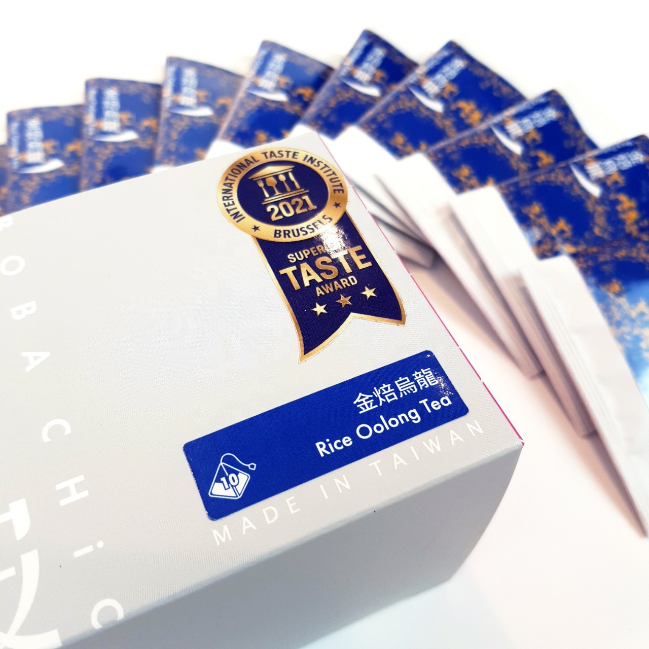 BOBA CHiC Manufacturer Supply Taiwanese Rice Oolong Tea Bag Box for Bubble Tea