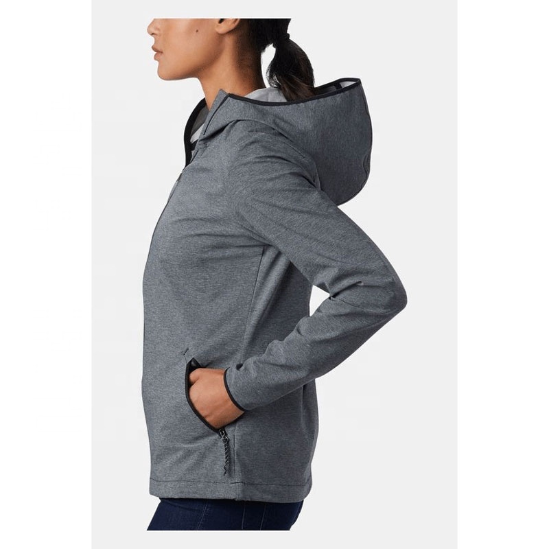 Softshell waterproof jacket, High quality outdoor soft shell jacket for women