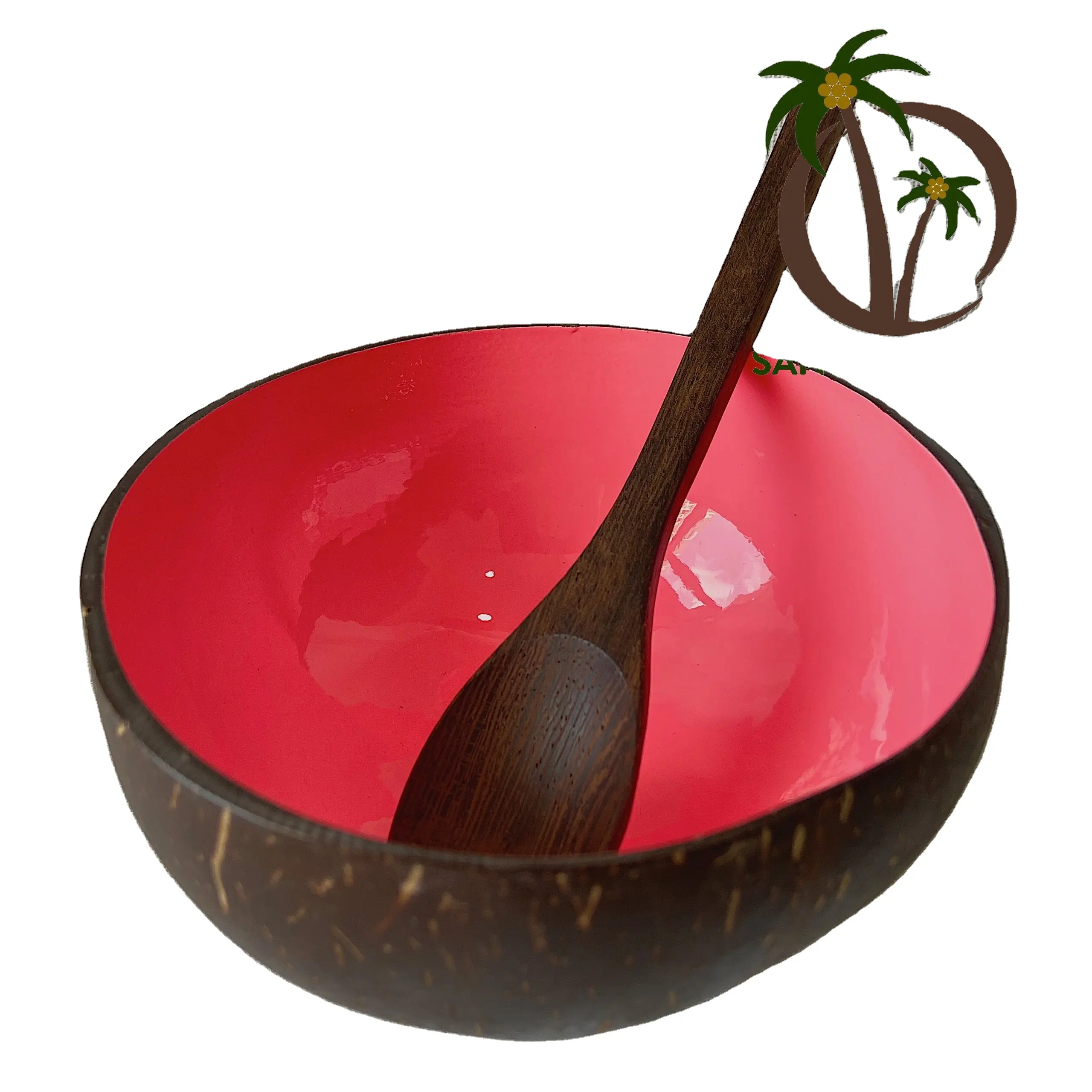 100% NATURAL COCONUT SHELL LACQUERED BOWLS FROM VIETNAM CHEAP PRICE/ HANDICRAFT PRODUCTS FOR GIFT ECO-FRIENDLY DESIGNED BOWL