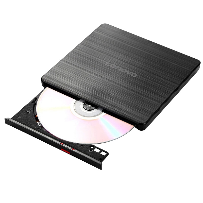 Внешний оптический привод Lenovo 8x speed GP70N, дисковая DVD-горелка, внешний мобильный оптический привод MAC, более совместим