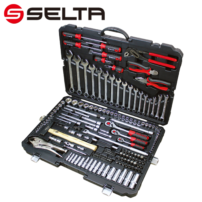 Горячая Распродажа с завода SELTA 180 шт. набор ручных инструментов для ремонта велосипедов