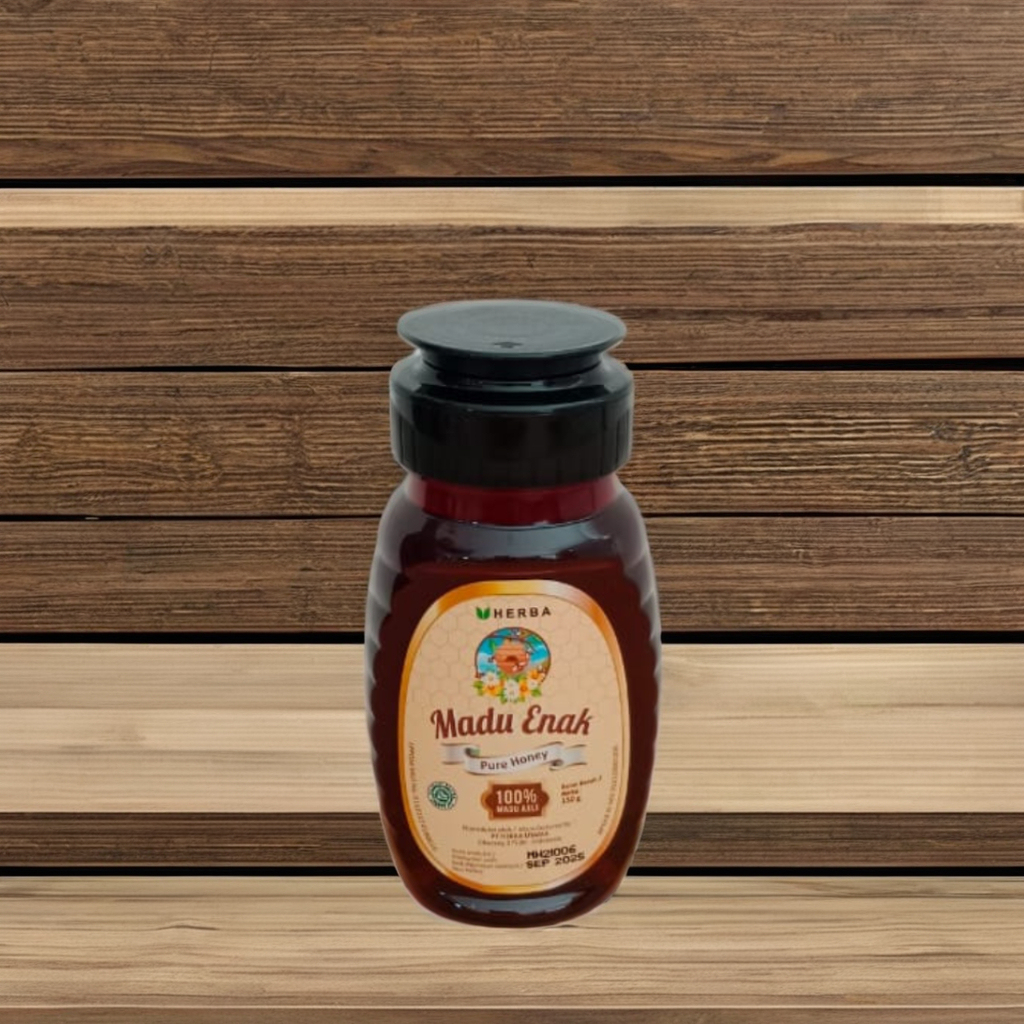 Herba Madu 150g Organic Bee Honey High Quality Natural Raw Food Beverages Grade Pure Processing Export Requirements