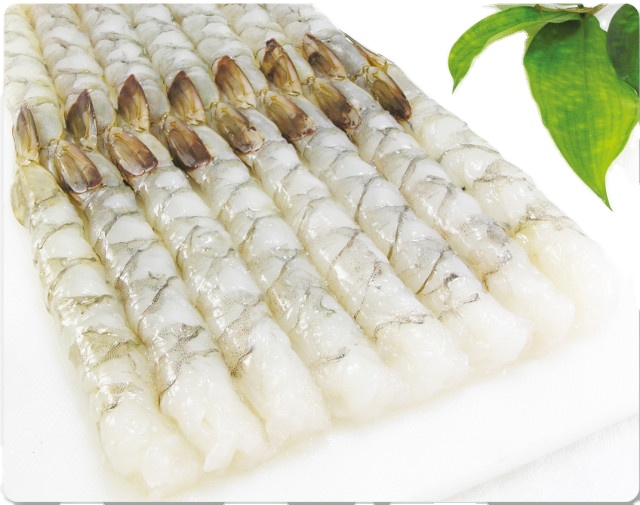 Raw Vannamei Shrimp PDTO, Peeled and Deveined, Tail On made in Vietnam