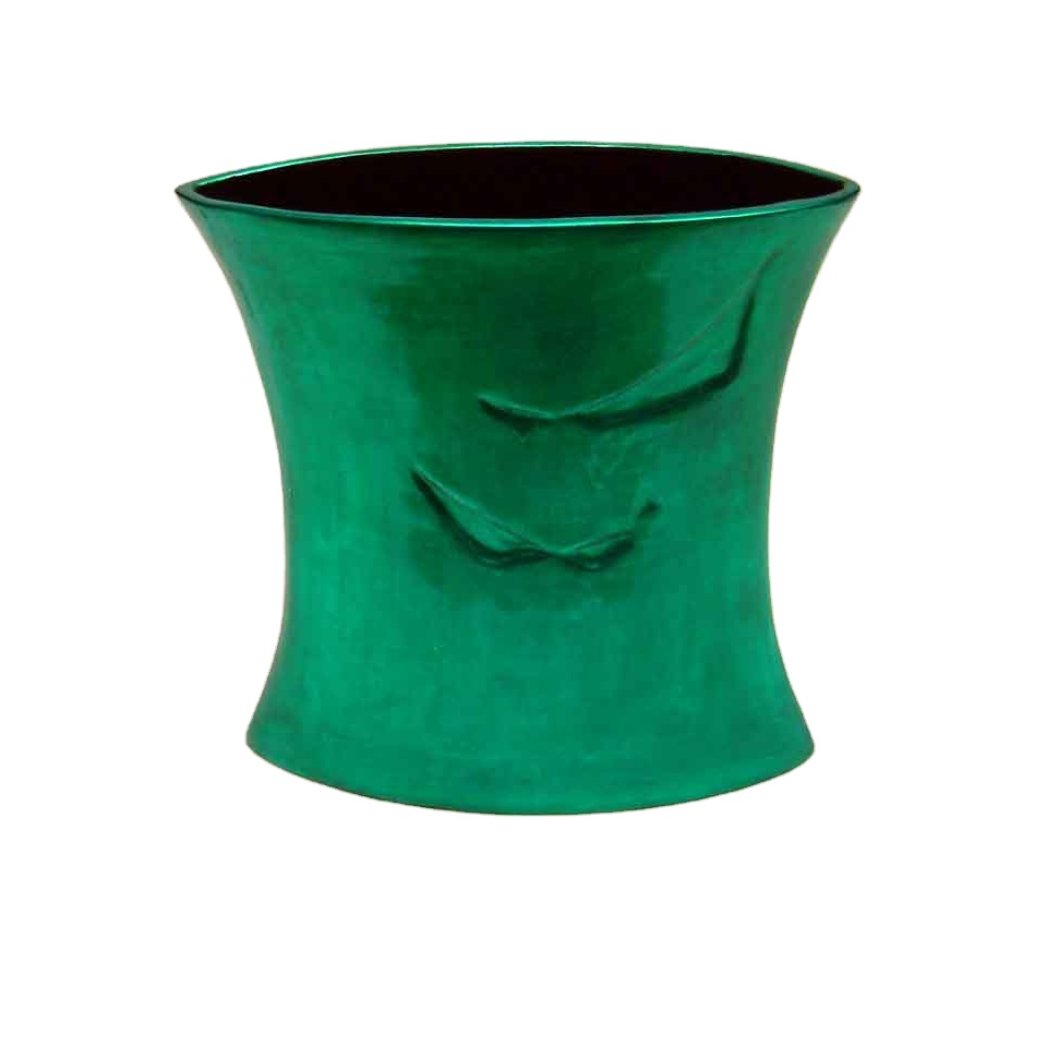 Plain-colour oval lacquer vase, Vietnam handmade products, for home-decor, tableware, kitchenware, houseware
