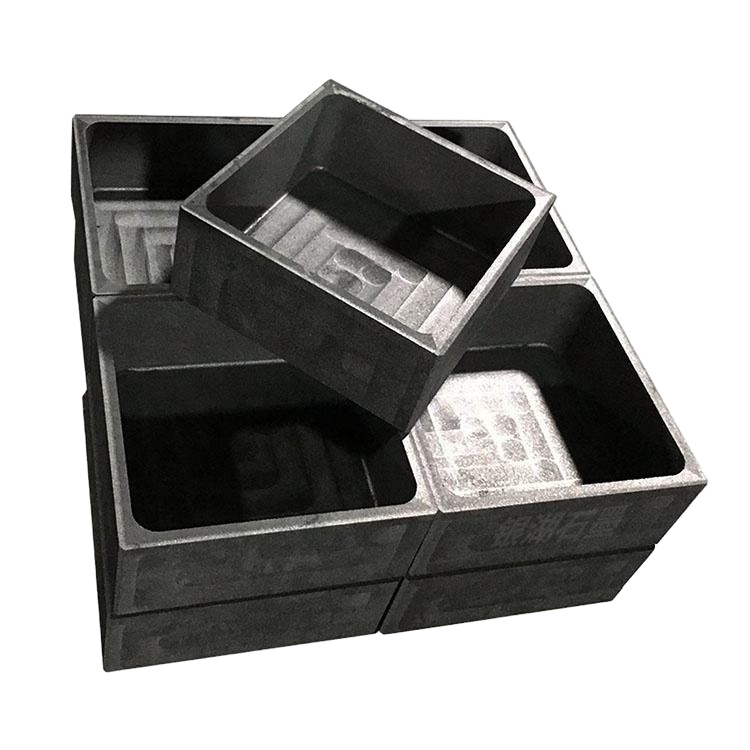 MUZI High Pure Graphite Ingot Mold Box Tray Boat Mould In Stock Gold Ingot Casting Graphite Box/Mold