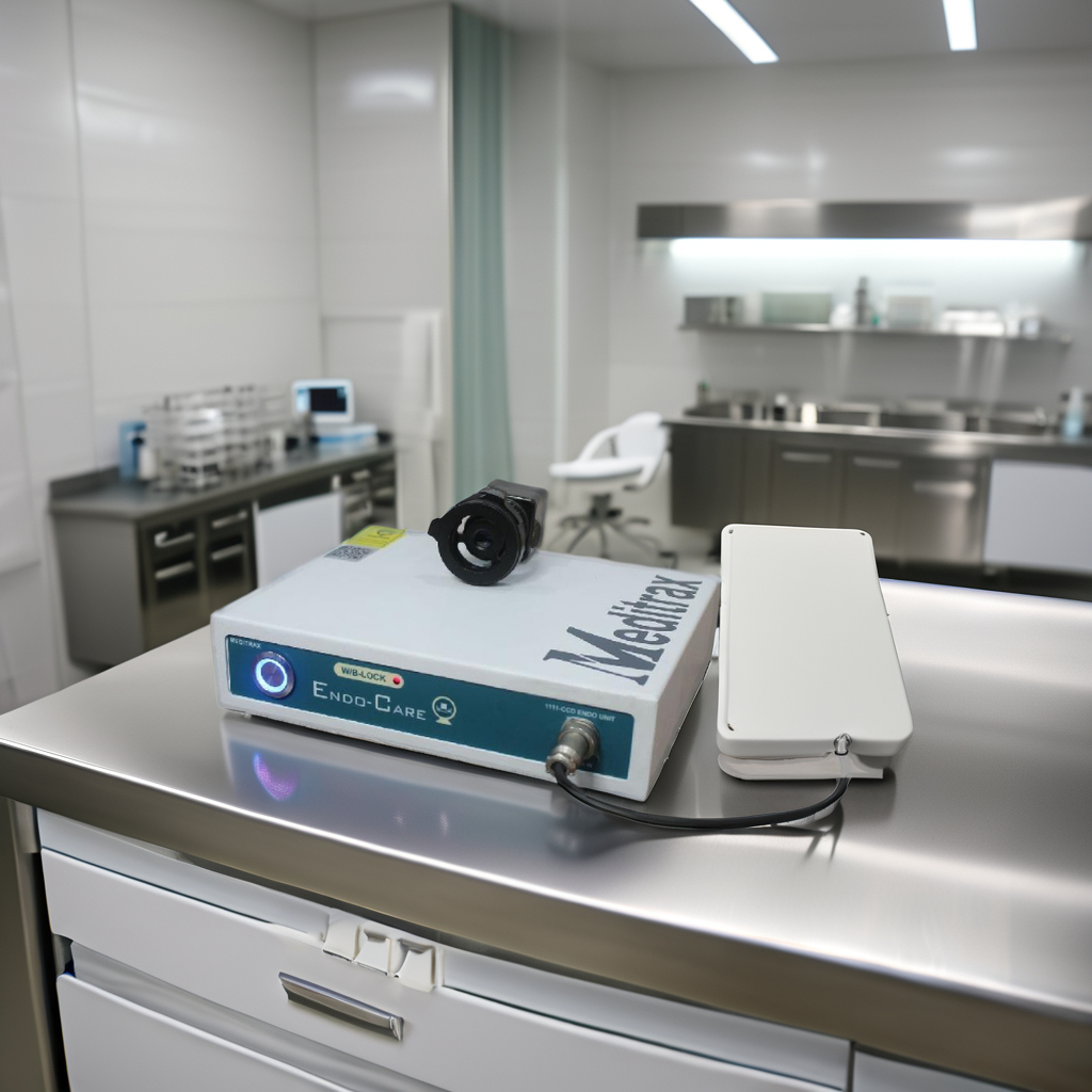 High Resolution CCD Sensor Endocare MEDITRAX EQUIPMENTS CCU-1111 Ultrasonic Electronic ENT Equipment White Balance Electric