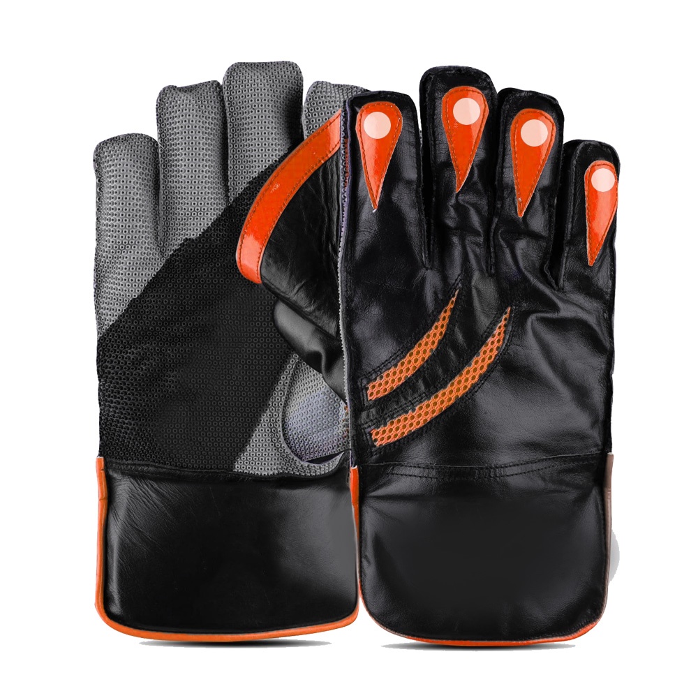 leather cricket gloves Professional Level Mens