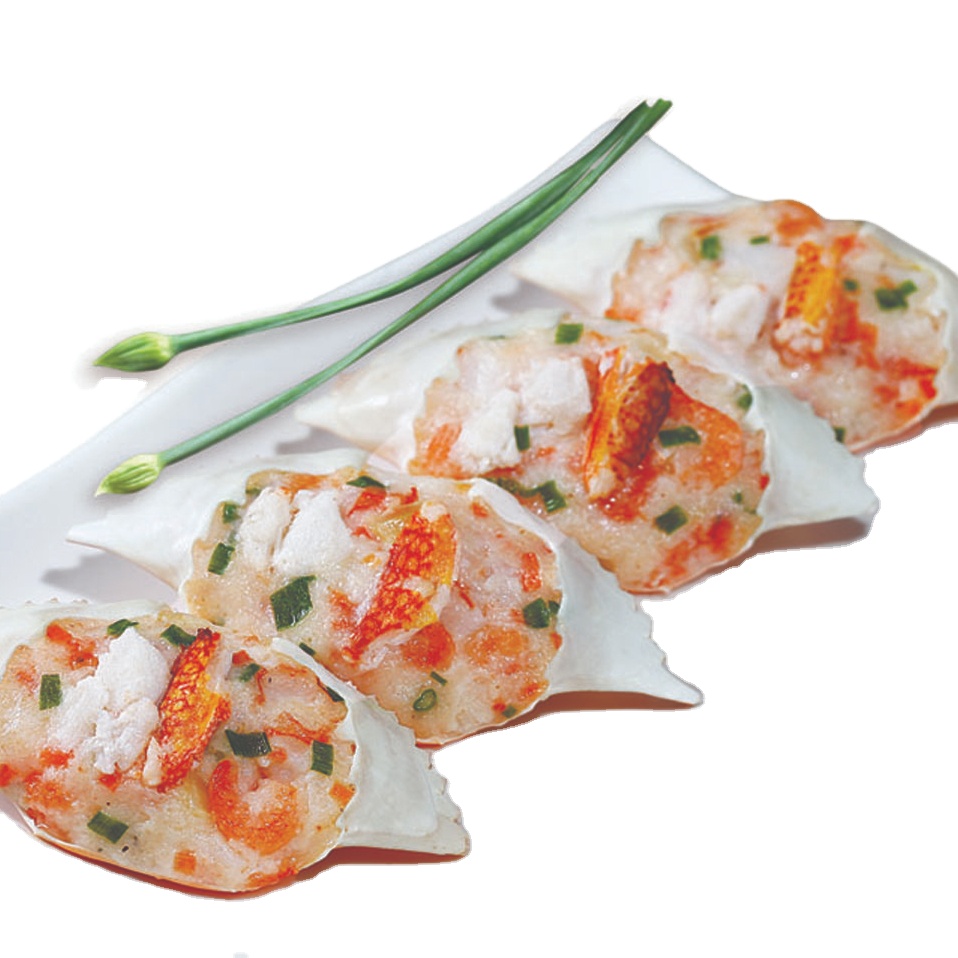 Морепродукты на крышке краба