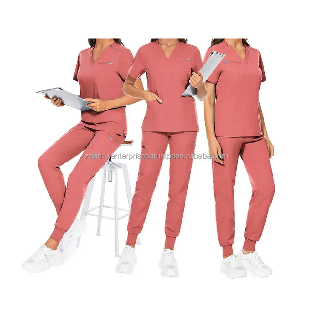 Wholesale Prize Best Quality Doctors and Nurses Female Scrub Nursing Uniform Sets Medical Nurse Hospital