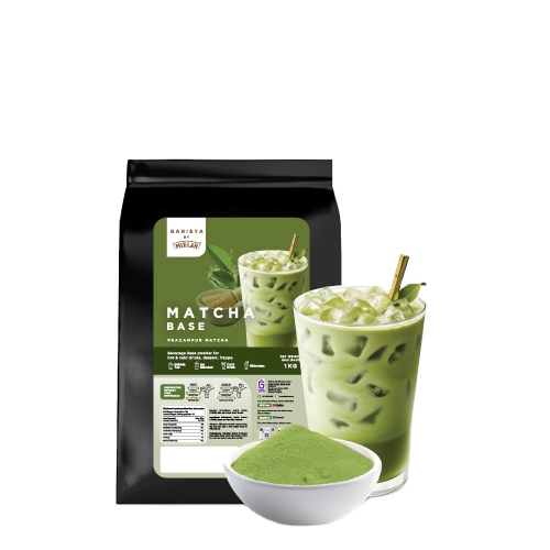 Green Tea Latte Matcha Milkshake Frappe Bubble Tea Powder 1kg Halal Certified