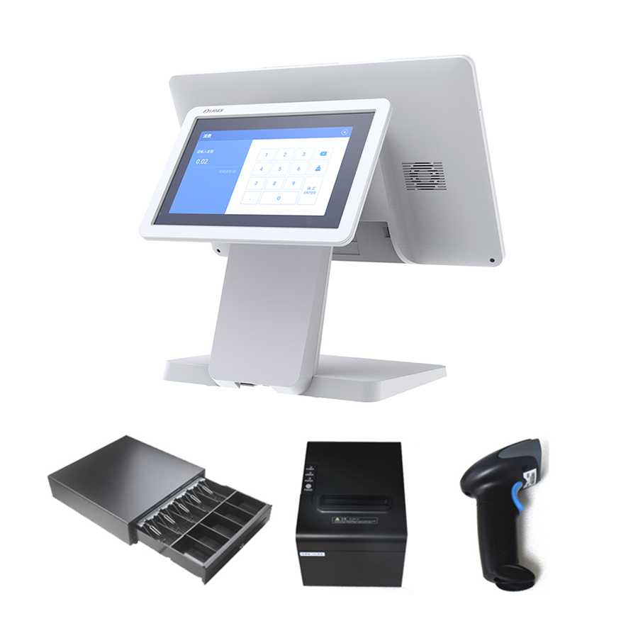restaurant Touch Screen pos systems all in one cash drawer cash register pos machine android pos terminals point of sale