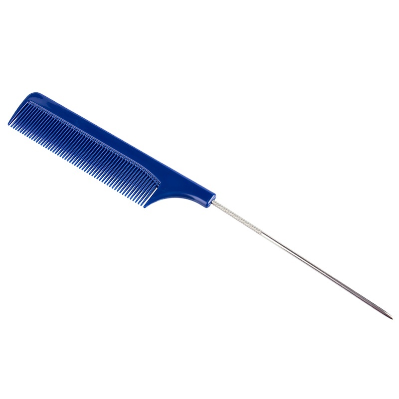 Best Selling Customized Private Label Stainless Steel Pin Tail Comb On Sale