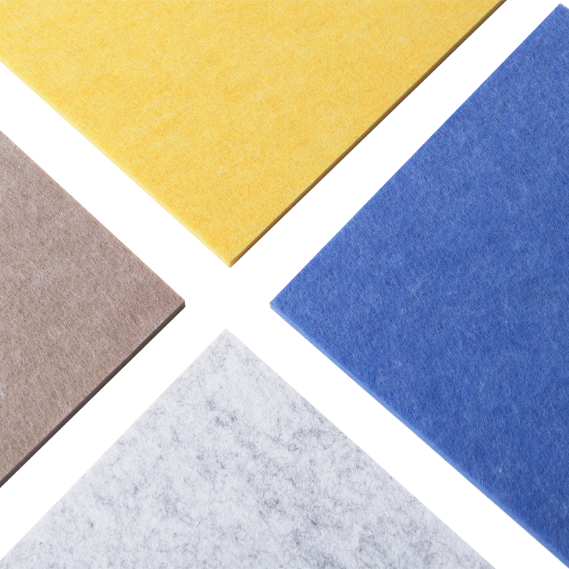 Top Sale EN ISO 11654 Environmental Safe Material Polyester Fiber Acoustic Panel
