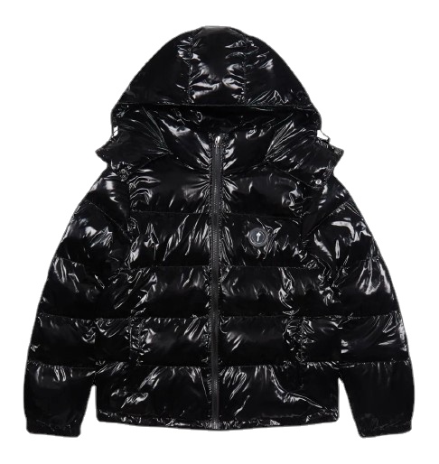 OEM custom logo Shiny Thick Warm Winter Cropped Down Jacket Custom Streetwear Classic Zipper Up Women Puffer Jacket
