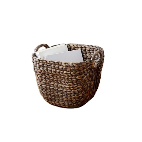 WOVEN BASKET Sustainable Wholesales SEAGRASS BASKET DESIGN BELLY BASKET WITH LID Home decor Handicraft in Vietnam