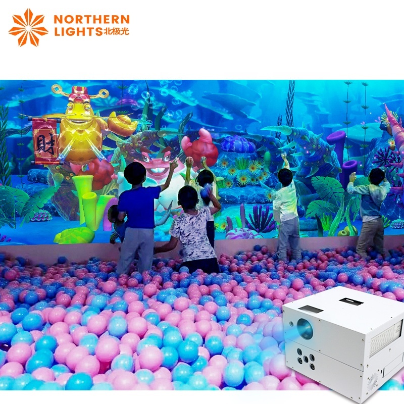 AR interactive projection projector sensor equipment wall interactive projection game amusement park