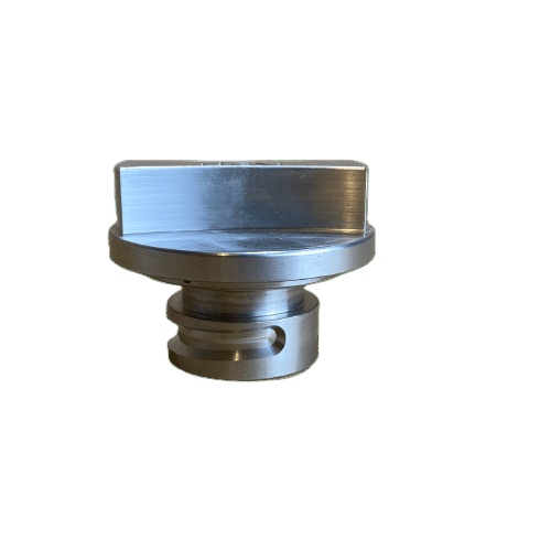 Oem manufacturer machining motorcycle fuel tank cap kit out of aluminum