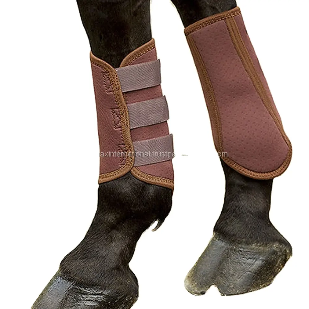 Shemax Horse Riding Equestrian High Quality Wholesale Custom All Colors Available Elastic Tendon Horse Boots
