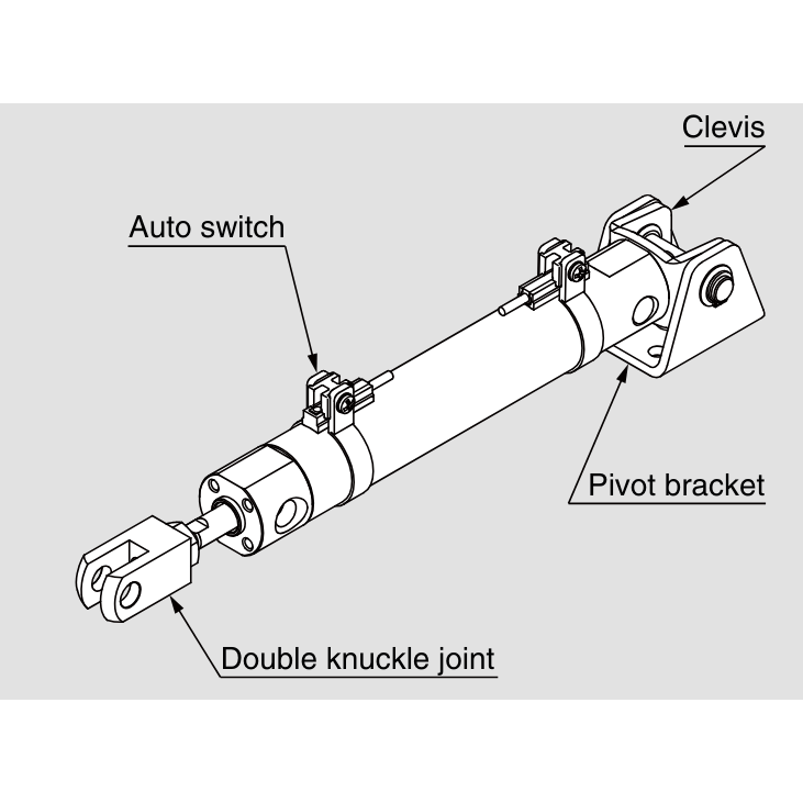 [SMC Pneumatics]Mounting Brackets Foot CG-L050
