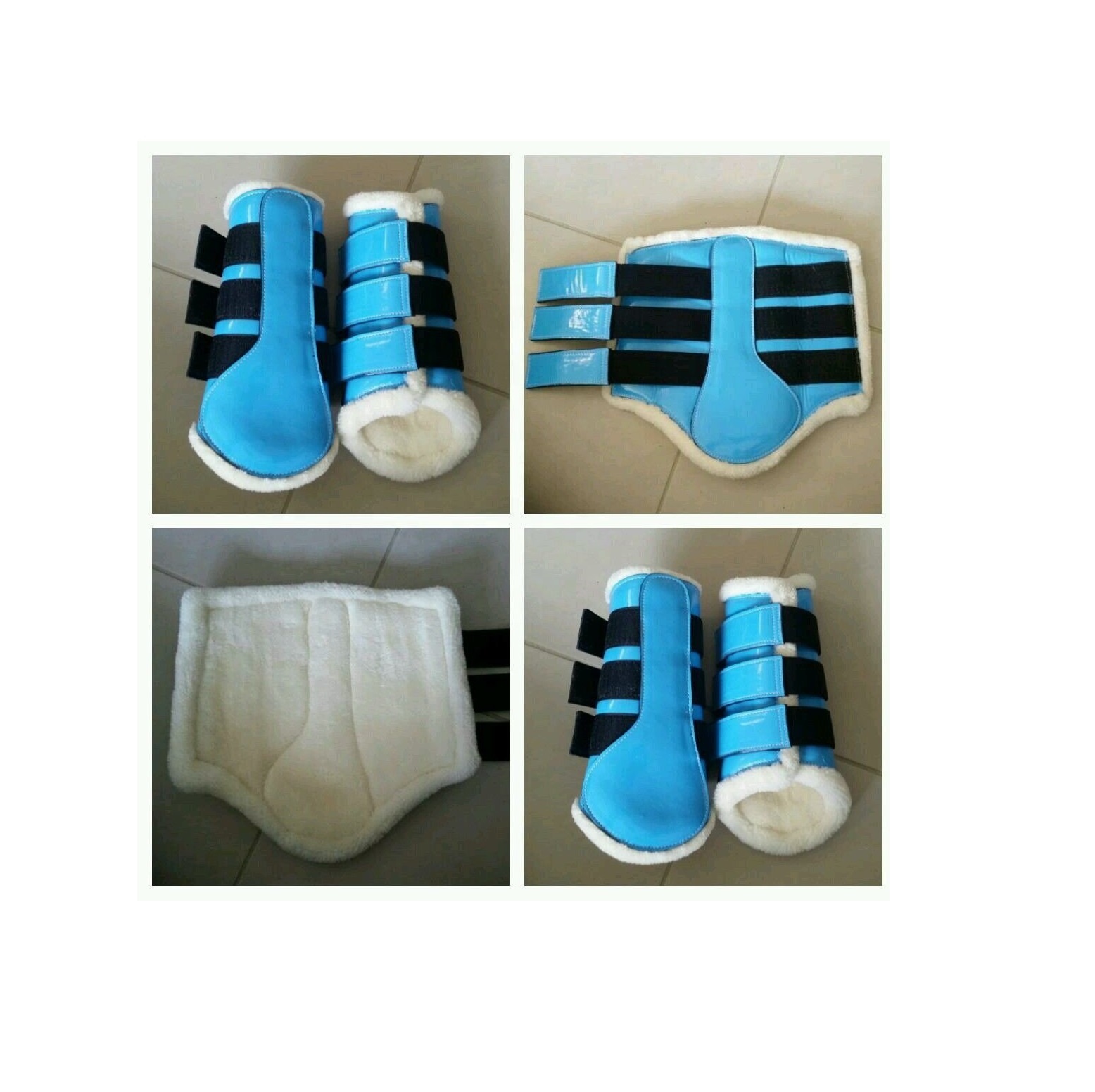 HIGH QUALITY HORSE BRUSHING BOOTS