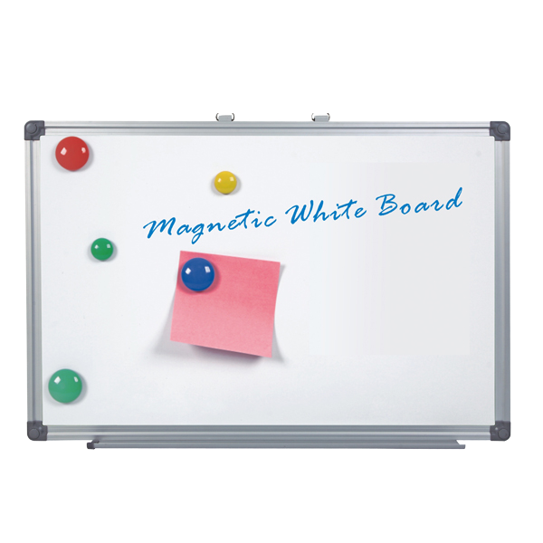 Foska School Office Wall Mounted Durable Metal Aluminum Frame Erase Mobile Magnetic White Board For Classroom