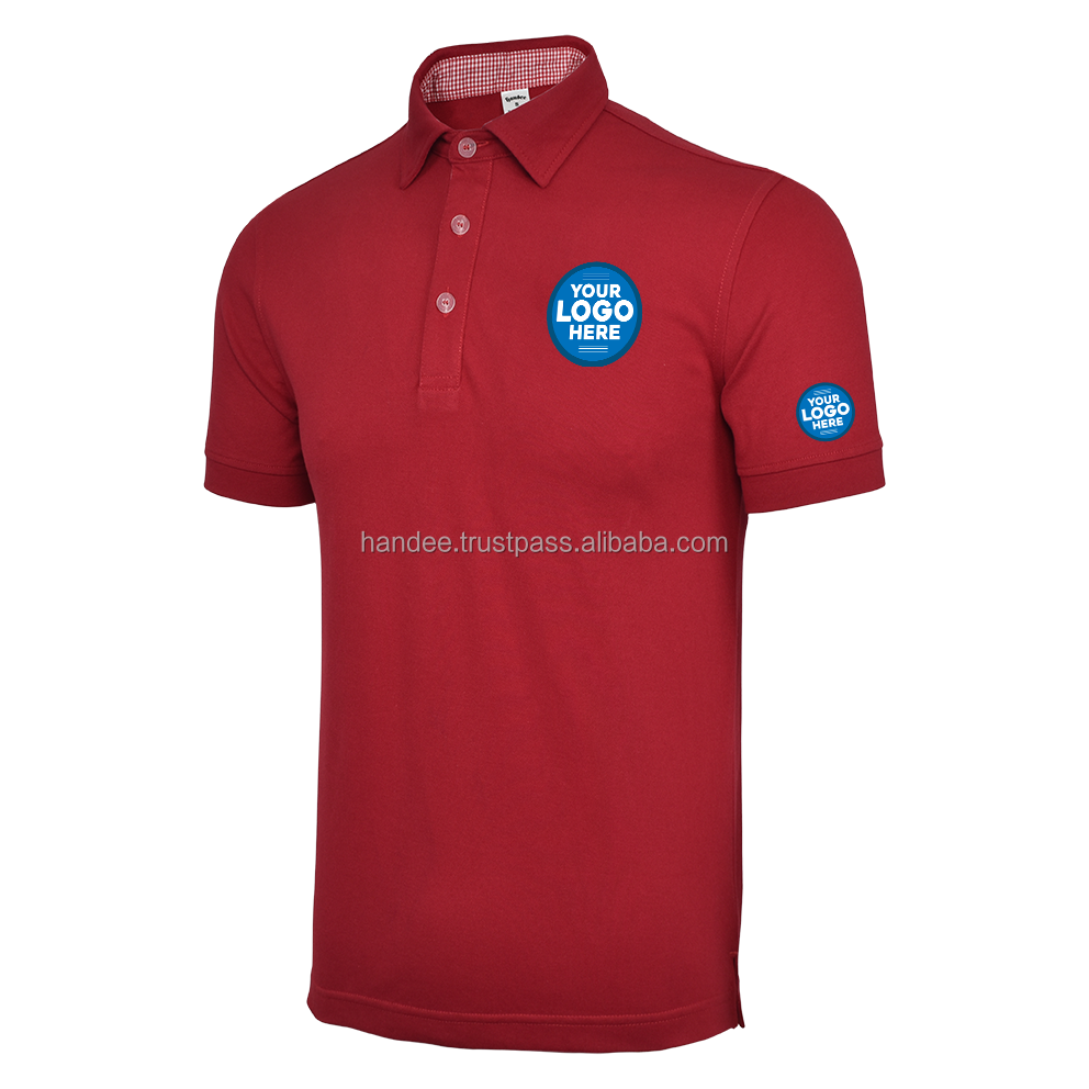 Best Choice Wholesale OEM Polyester Spandex Custom Polo Shirts With Embroidery Logo Uniform Custom Logo Polo Shirt