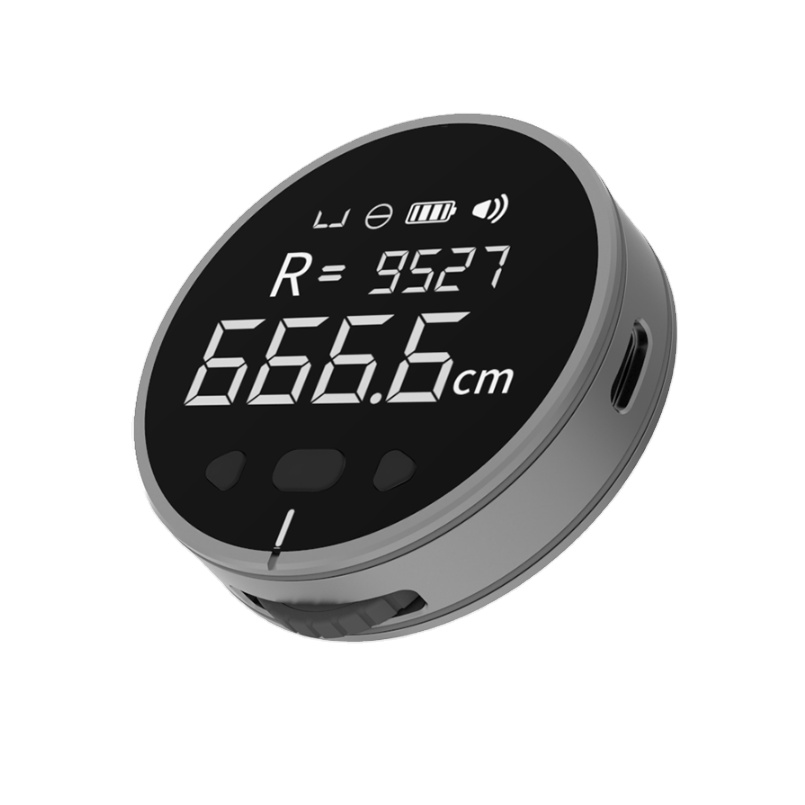 Электронная линейка Xiaomi Mijia DUKA, перезаряжаемая вращающаяся цифровая рулетка, измерительная портативная многофункциональная линейка с HD ЖК-экраном