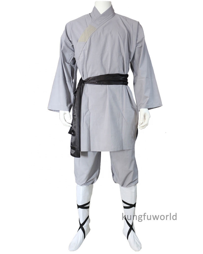 OEM Custom Men's Chinese Kung Fu Uniform Shirts and Pants Tai Chi Kung fu Suit Martial STYLE custom made logo uniform Customized